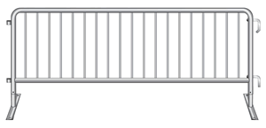 Barricade fence sample