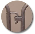 Barricade fence connector