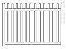 Open Picket Fence
